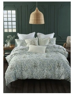 Whisper Cotton Sateen Quilt Cover Set 300TC in Multi