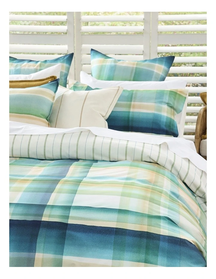 Freddie Cotton Percale Quilt Cover Set In Multi image 3