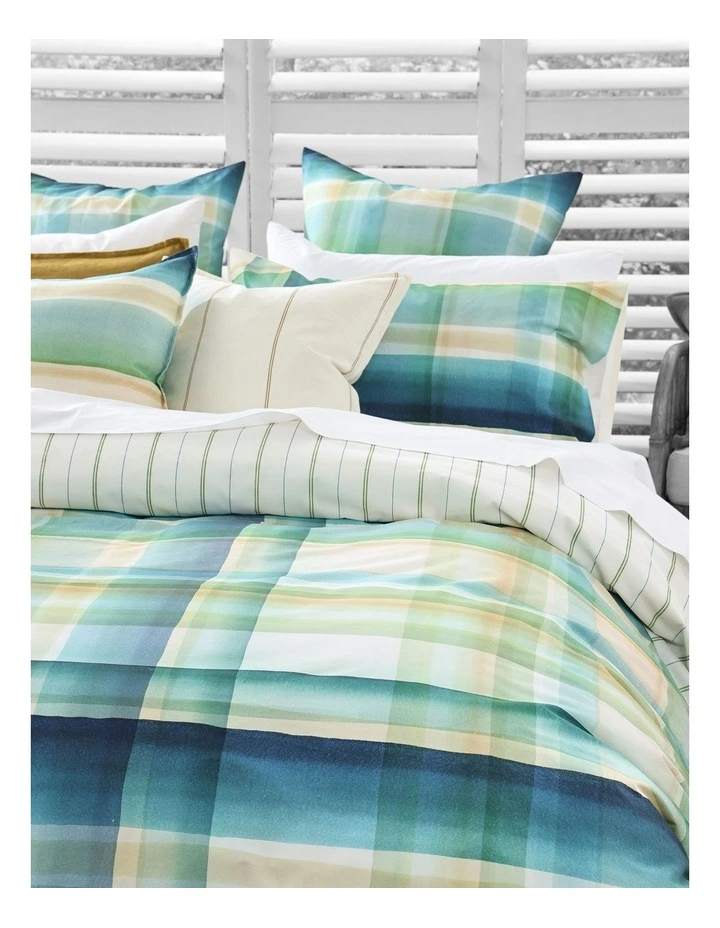 Freddie Cotton Percale Quilt Cover Set In Multi image 3