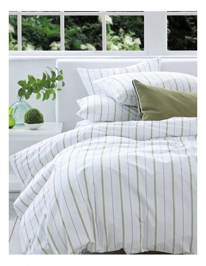 Freddie Cotton Percale Quilt Cover Set In Multi image 4