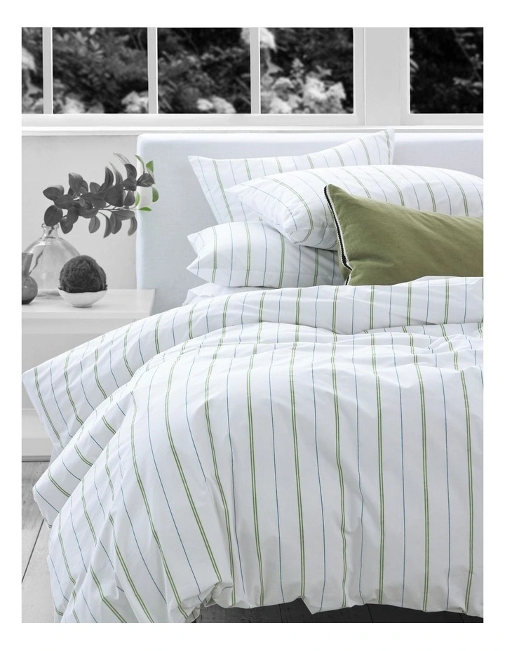 Freddie Cotton Percale Quilt Cover Set In Multi image 4