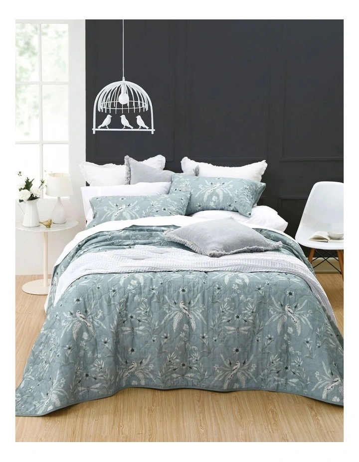Tuileries Bed Cover Set in Blue image 1