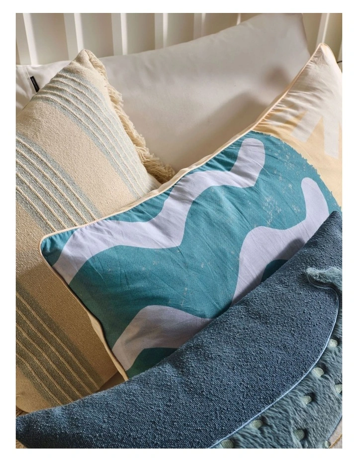 Beach Day Quilt Cover Set in Saltwater image 3