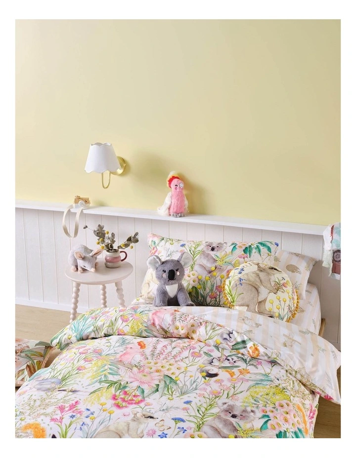 Bush Folk Quilt Cover Set in Pink image 5