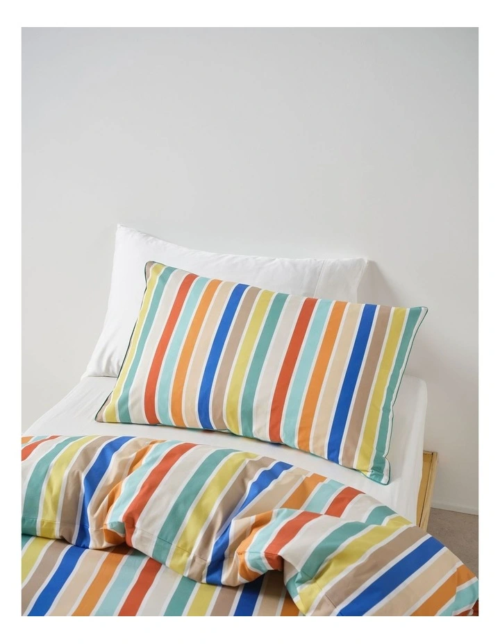 Kids Club Cotton Percale Quilt Cover Set In Multi image 2