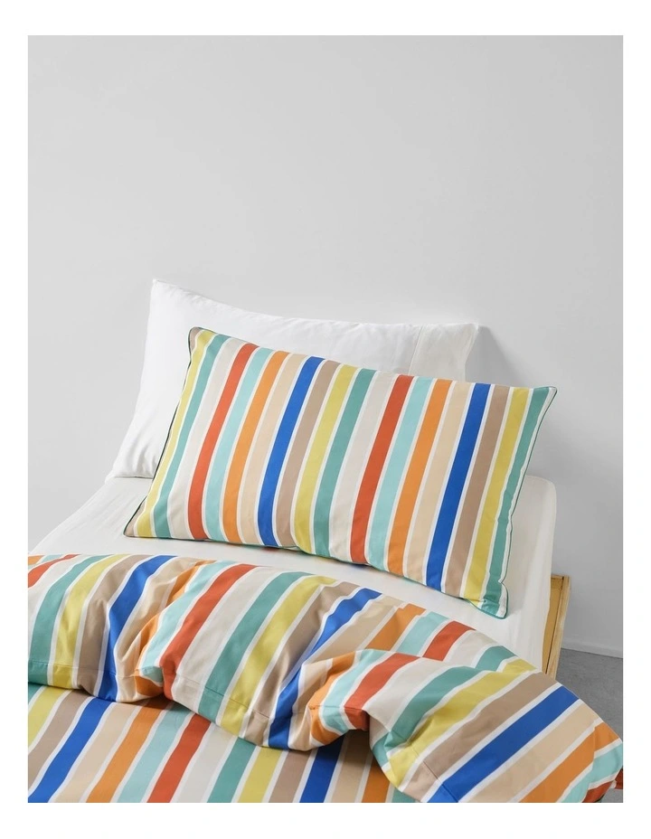 Kids Club Cotton Percale Quilt Cover Set In Multi image 2