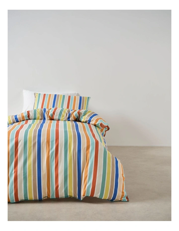 Kids Club Cotton Percale Quilt Cover Set In Multi image 4
