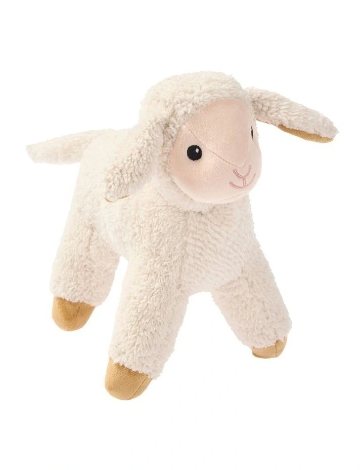 Louie Lamb Novelty Cushion in Cream image 1