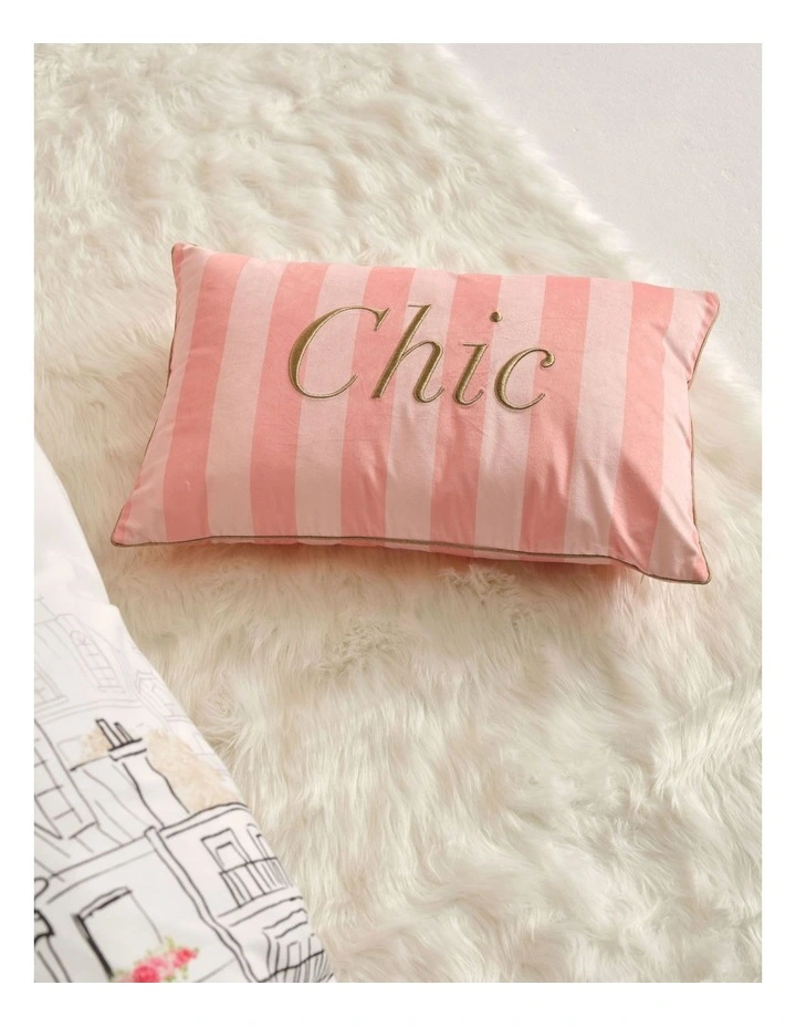 Chic Cushion 35x55cm in Pink image 2