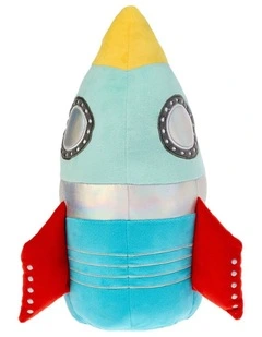 Racer Rocket Novelty Cushion in Multi