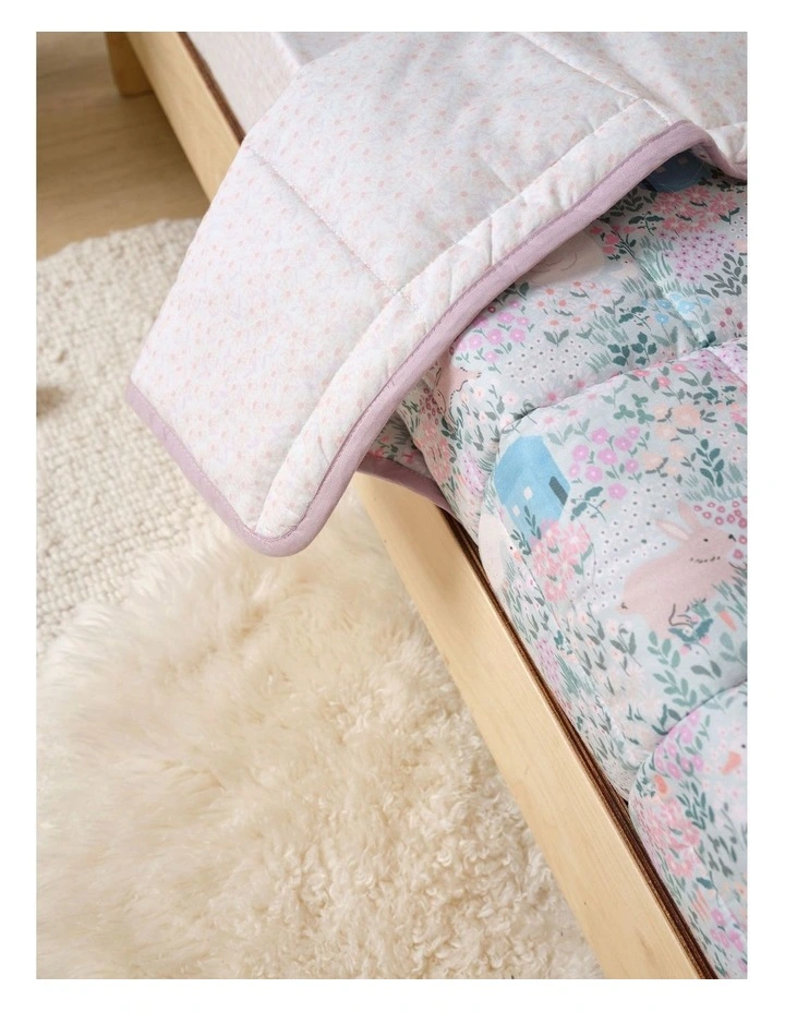 Lottie Cot Coverlet in Multi image 3