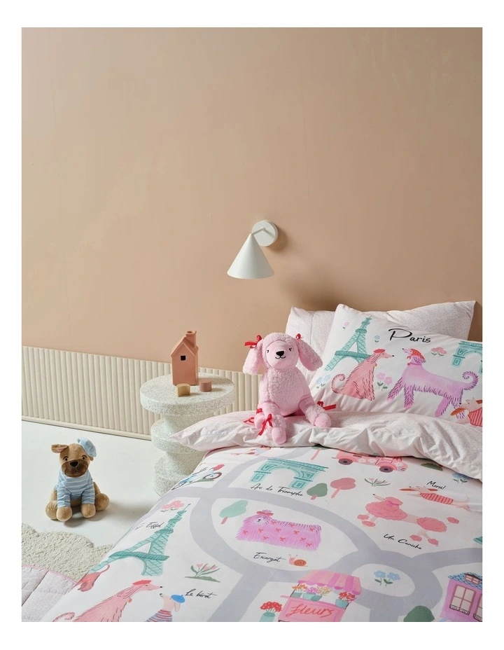 Felix the Frenchie Novelty Cushion in Blue image 2
