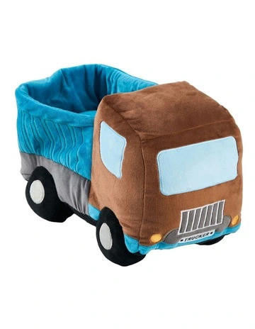 Dylan Dump Truck Novelty Cushion in Multi