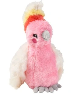 Linen House Kids Greta Galah Novelty Cushion In Pink