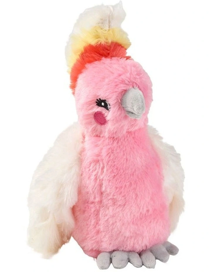 Linen House Kids Greta Galah Novelty Cushion In Pink image 1