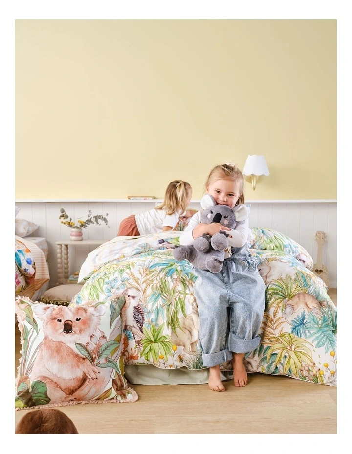 Linen House Kids Kevin Koala Novelty Cushion In Grey image 4