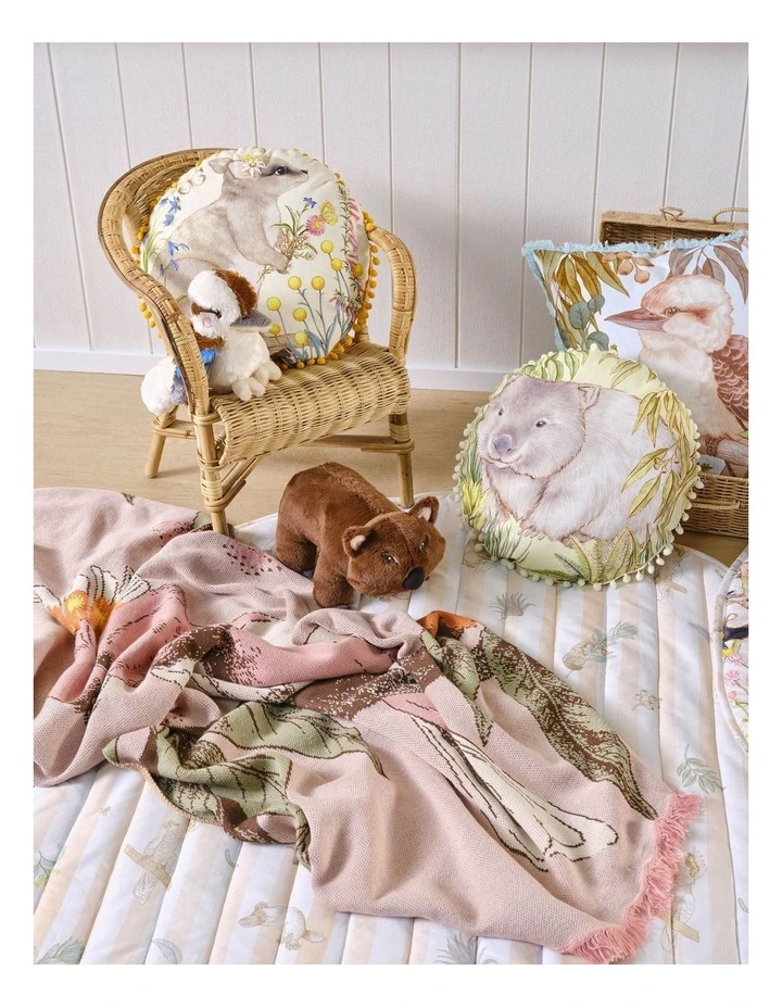 Greta Galah Blanket in Pink image 3