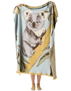 Kevin Koala Blanket in Blue
