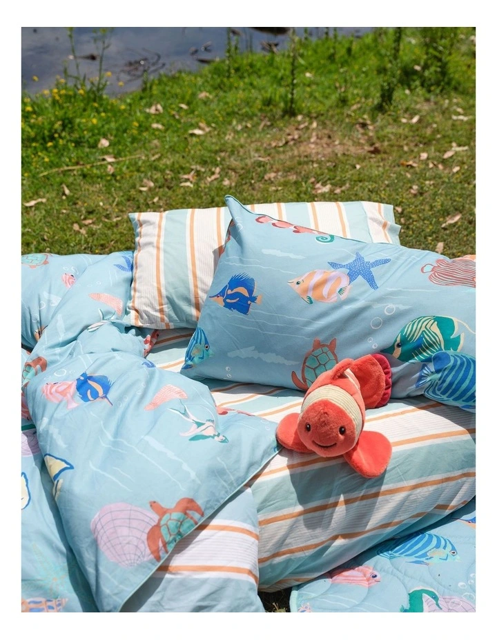 Cleo Clownfish Novelty Cushion in Orange image 3