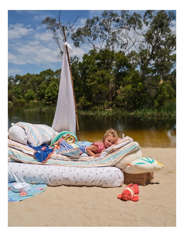 Cleo Clownfish Novelty Cushion in Orange image 4