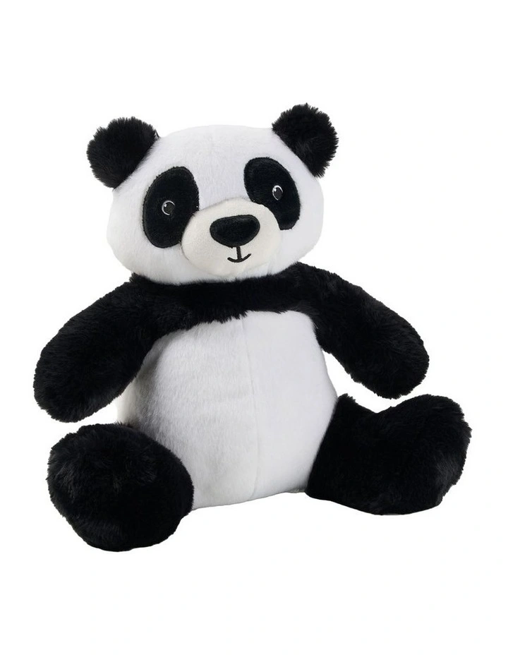 Xander Panda Novelty Cushion in Black/White image 1