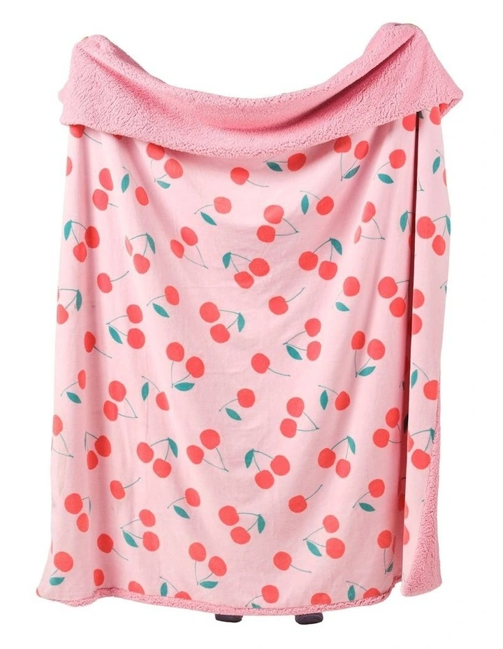 Cherrylicious Blanket in Pink image 2