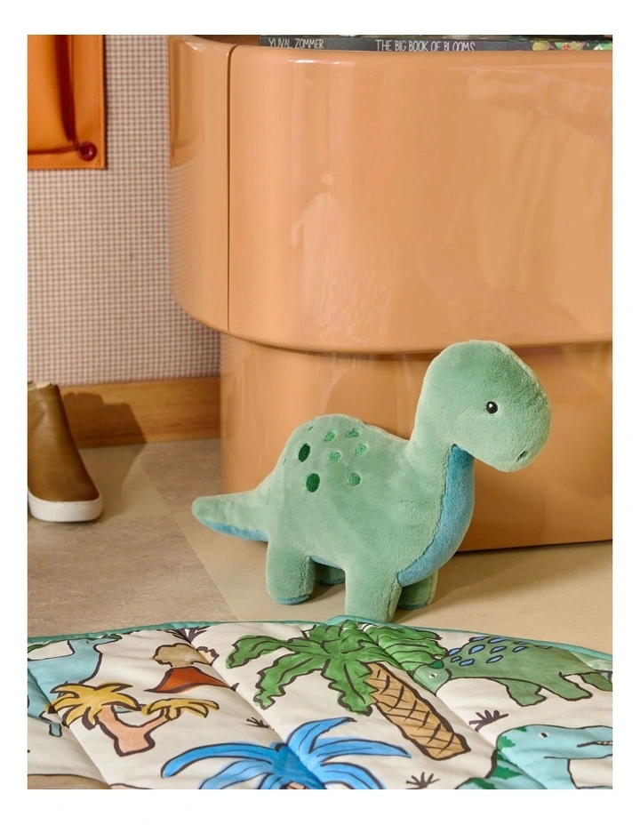 Bruce Brontosaurus Novelty Cushion In Green image 2