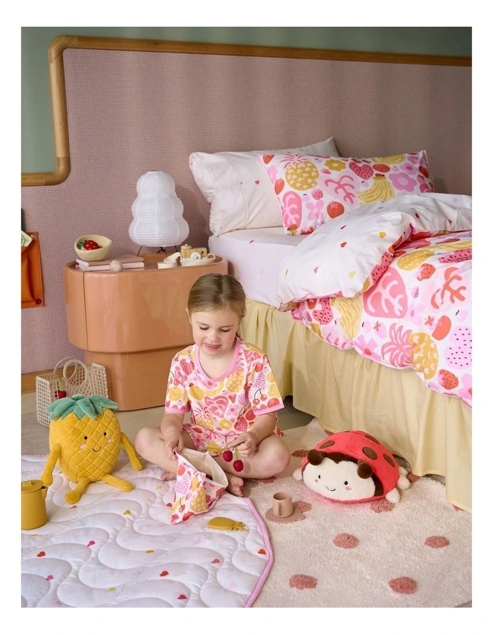 Lucy Lady Beetle Novelty Cushion In Red image 2