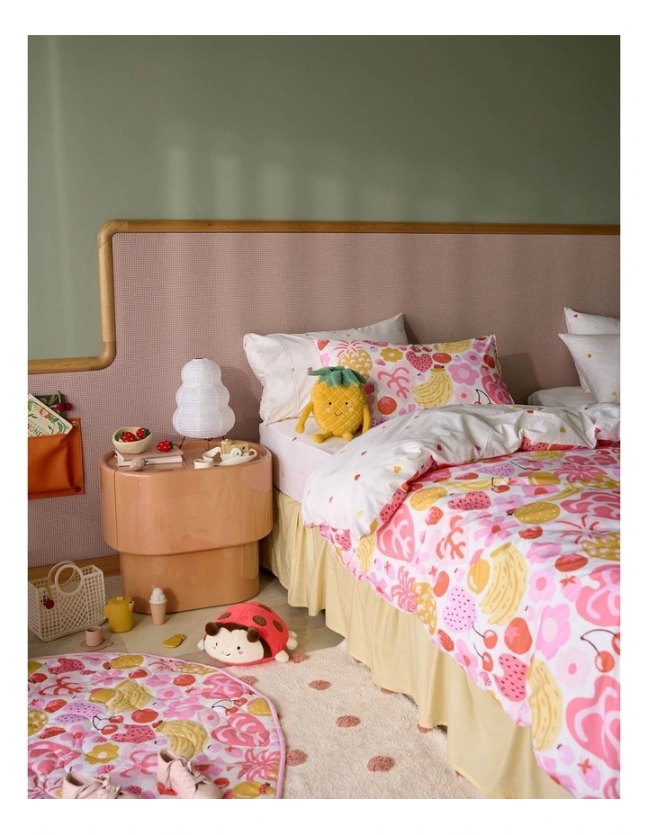 Polly Pineapple Novelty Cushion In Yellow image 3