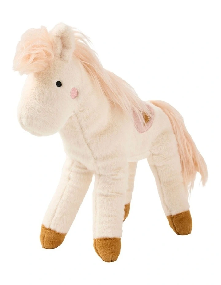 Penny Pony Novelty Cushion In Pink image 1