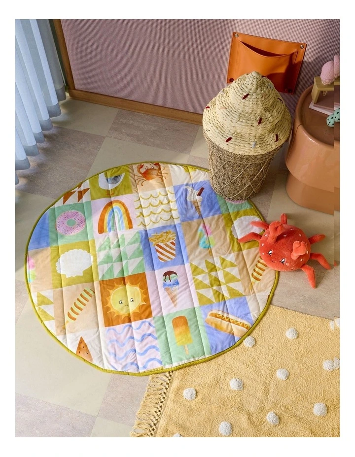 Cain Crab Novelty Cushion In Orange image 3