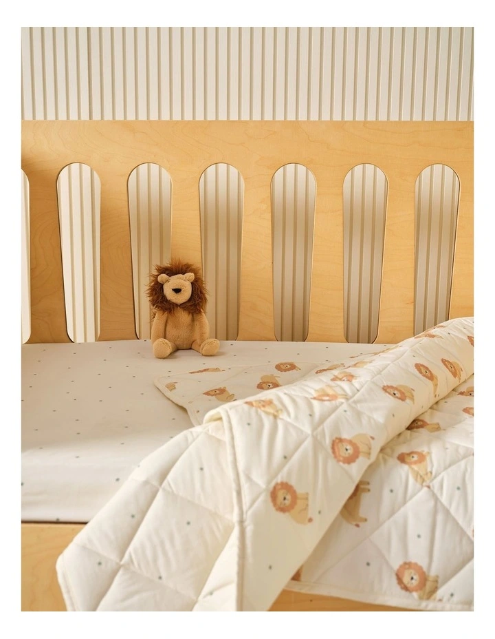 Lenny Lion Novelty Cushion In Brown image 3