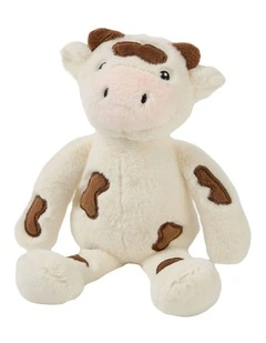 Moo Moo Novelty Cushion In White