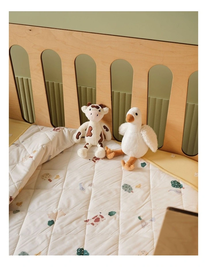 Moo Moo Novelty Cushion In White image 3