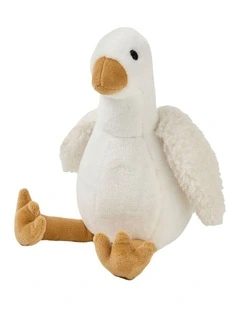 Little Gil Goose Novelty Cushion In White