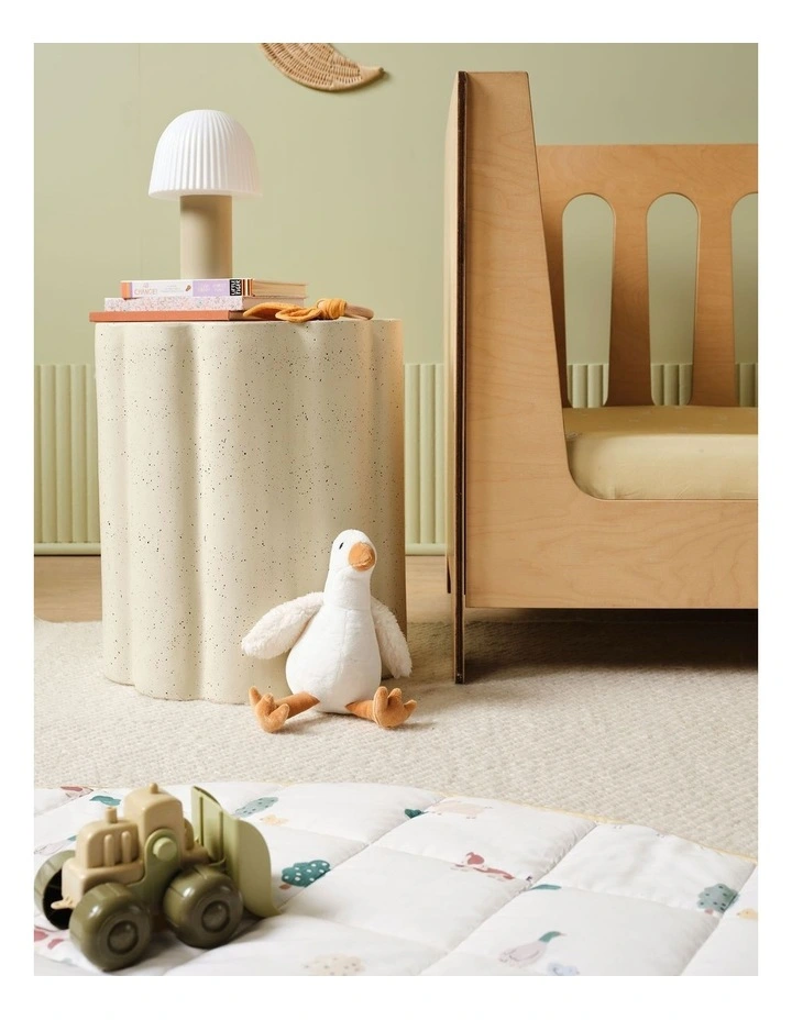 Little Gil Goose Novelty Cushion In White image 2