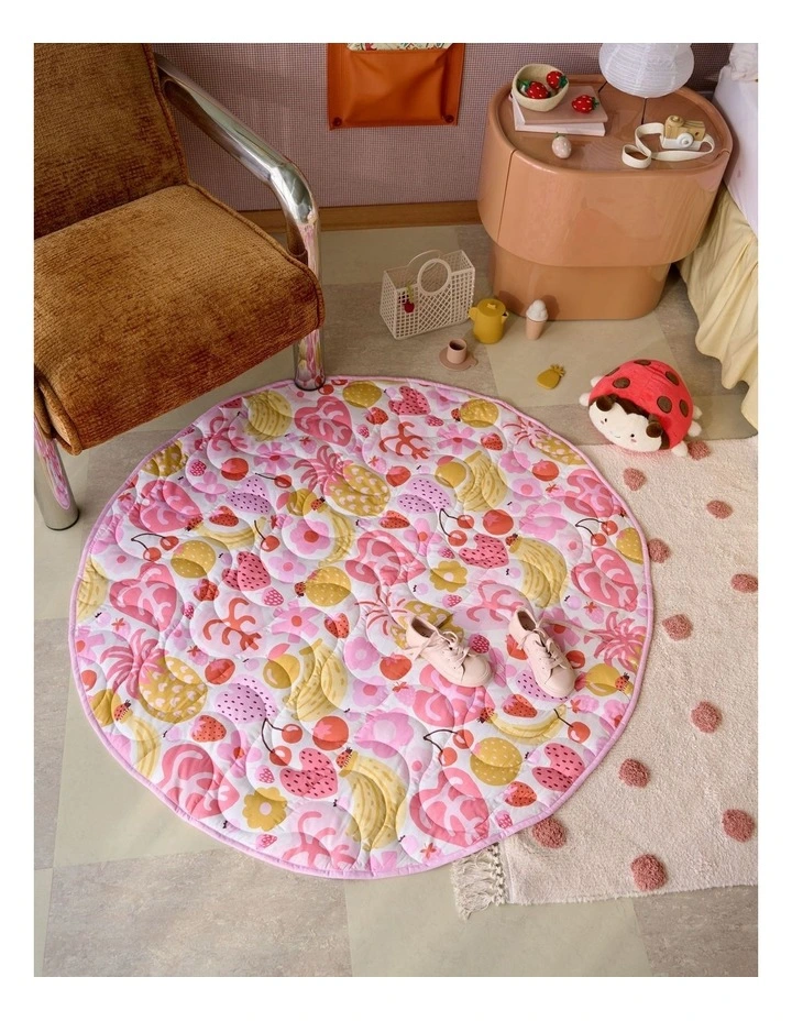 Tutti Frutti Playmat In Pink image 4