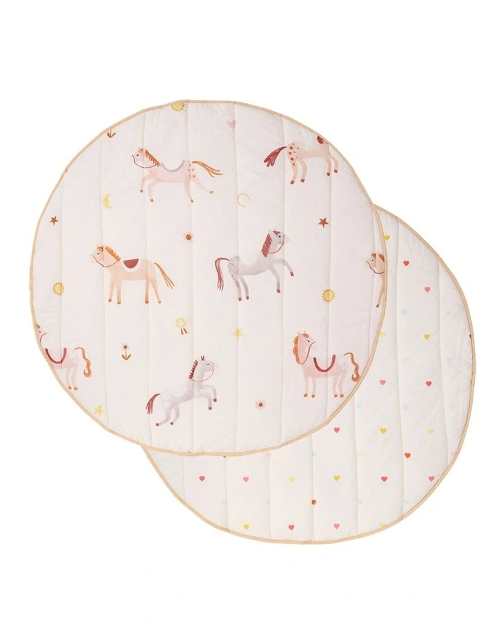 Pony Club Playmat In Blush image 1