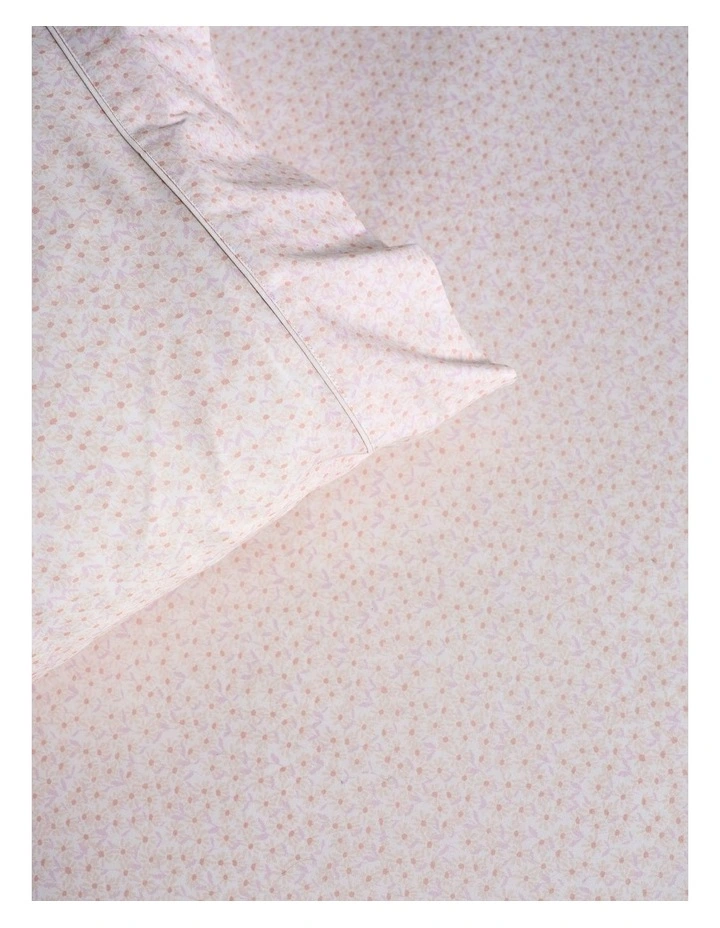Daisy Meadow Combo Sheet Set in Blush image 2