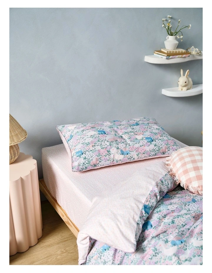 Daisy Meadow Combo Sheet Set in Blush image 3