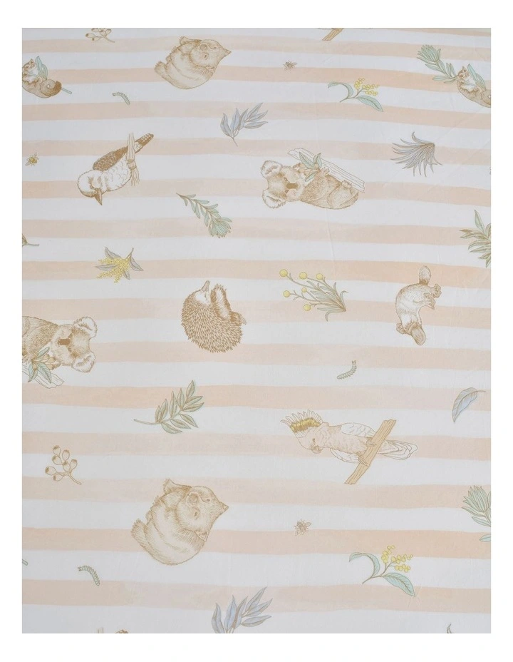 Linen House Kids Bush Walk Combo Sheet Set In Pink image 2