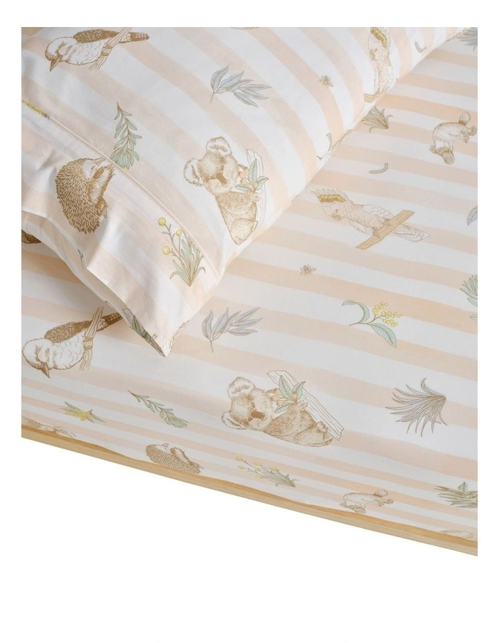 Linen House Kids Bush Walk Combo Sheet Set In Pink image 3