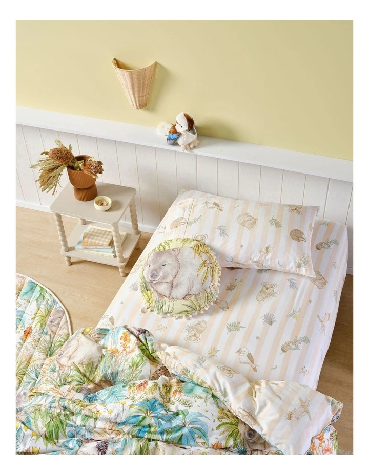Linen House Kids Bush Walk Combo Sheet Set In Pink image 6