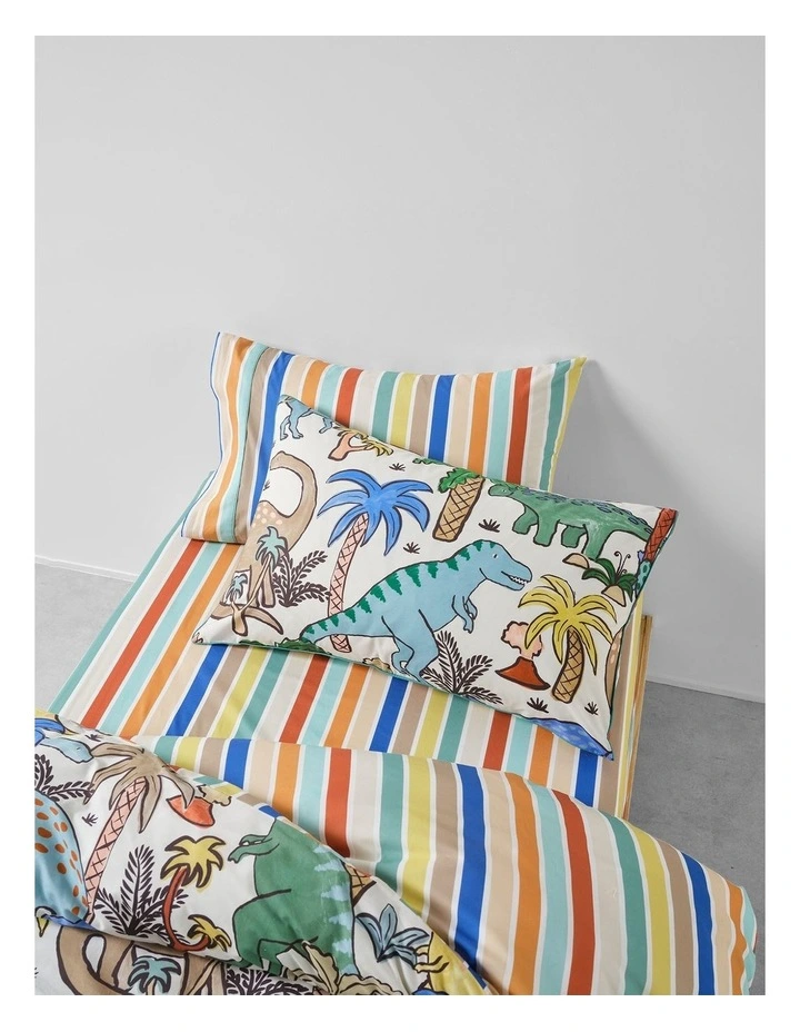 Kids Club Cotton Percale Combo Sheet Set In Multi image 3