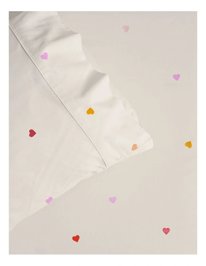 Little Love Cotton Percale Combo Sheet Set In Multi image 3