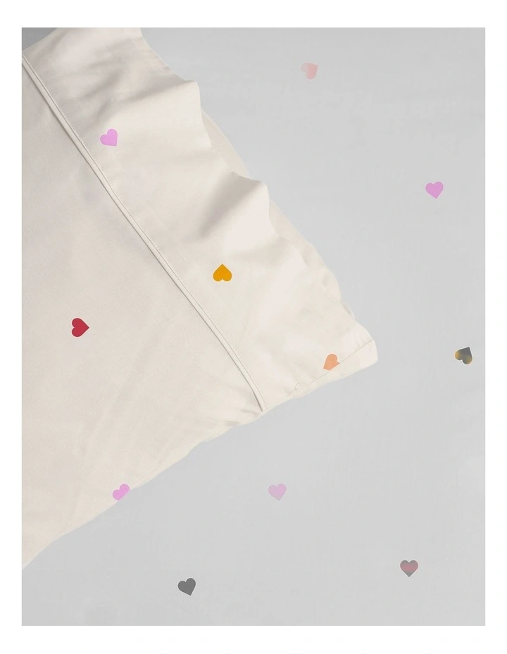 Little Love Cotton Percale Combo Sheet Set In Multi image 3