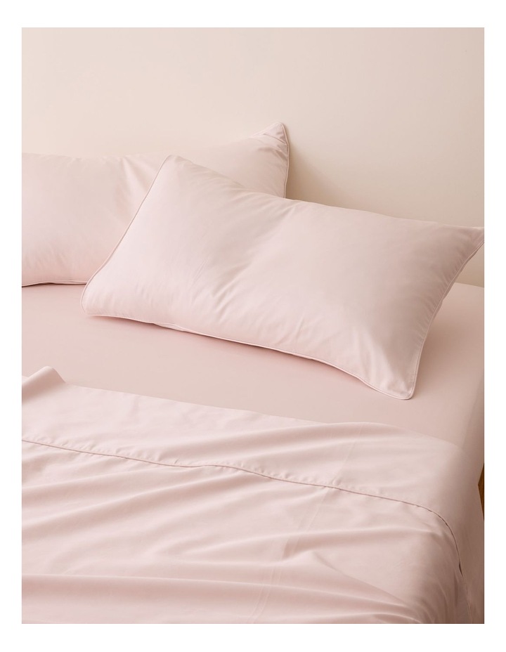 Luxe Silk Pillowcase in Blush