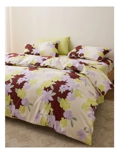 Eden Cotton Quilt Cover Set in Lola