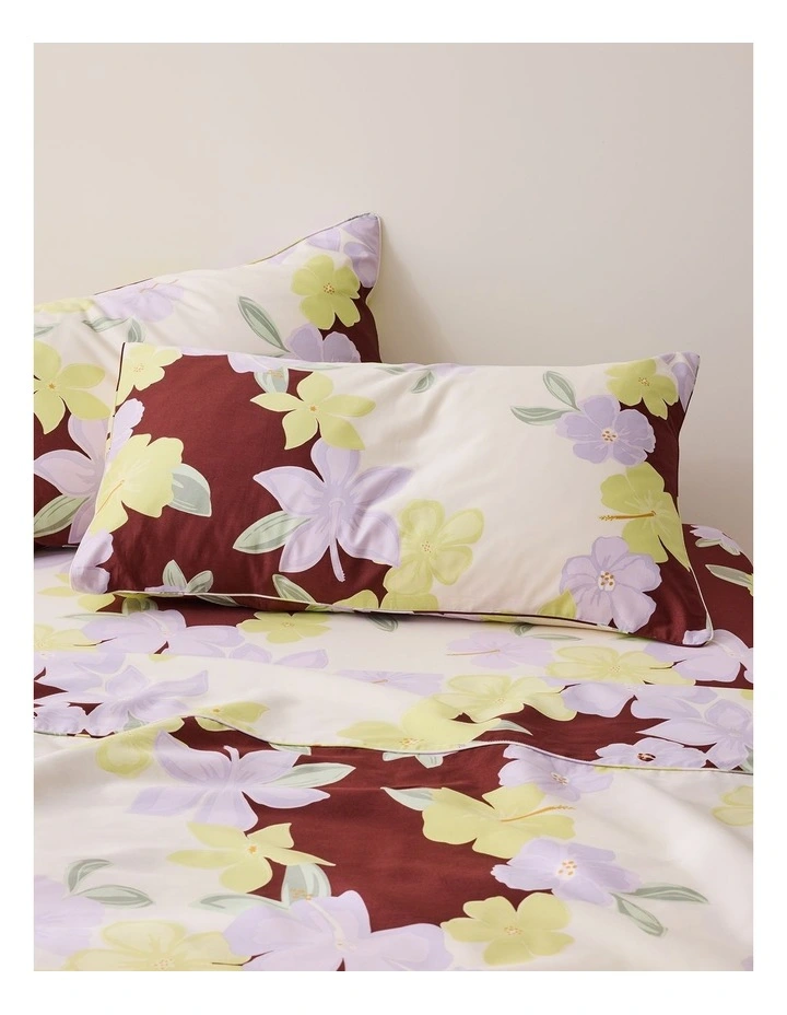 Eden Cotton Quilt Cover Set in Lola image 2