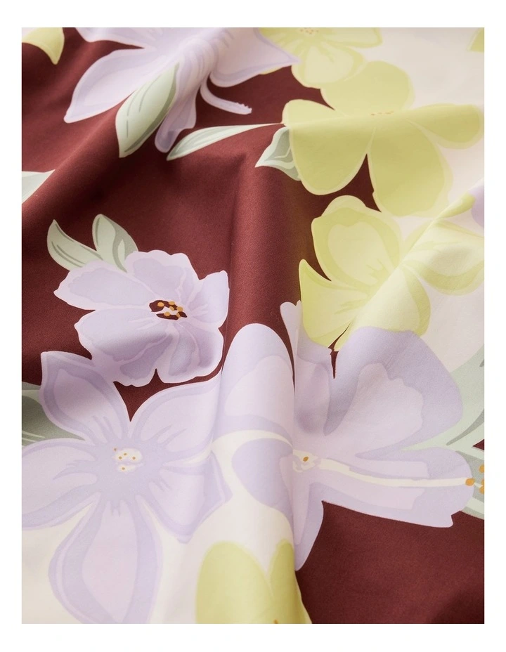 Eden Cotton Quilt Cover Set in Lola image 5